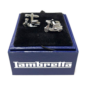 Lambretta Retro Mod Scooter Cufflinks Gift Set