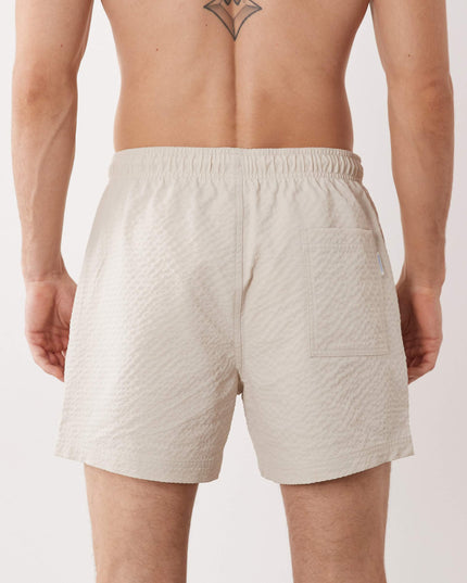 Jack & Jones Ocean Seersucker Swim Short Moonbeam - 974