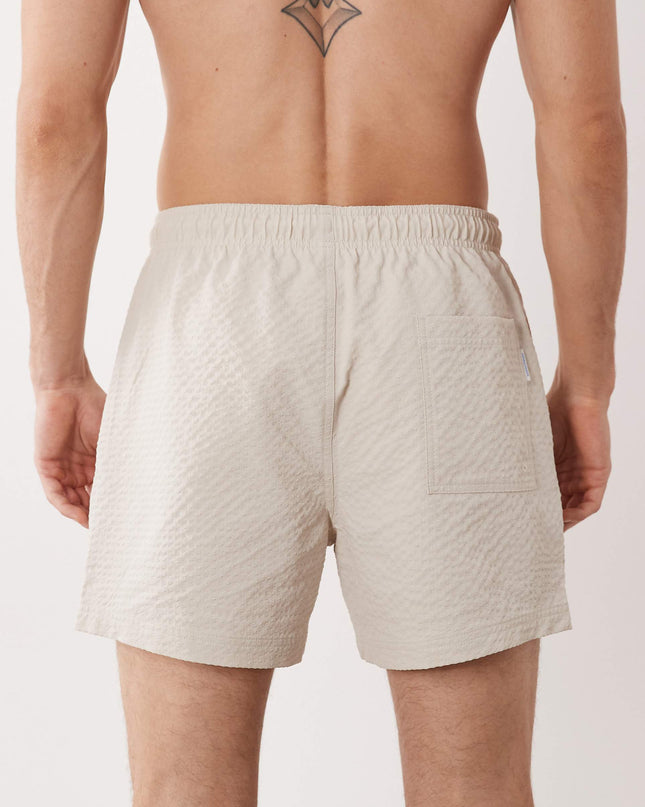 Jack & Jones Ocean Seersucker Swim Short Moonbeam - 974