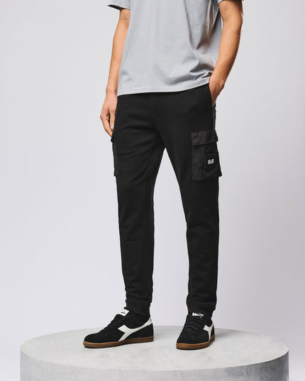 Weekend Offender Lippi Cargo Jogger Pants Black