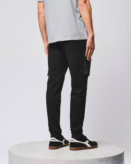 Weekend Offender Lippi Cargo Jogger Pants Black