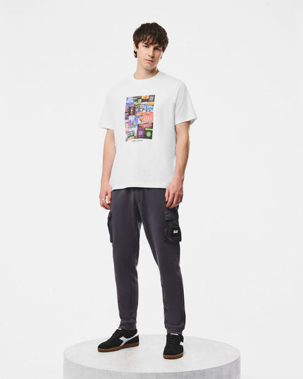 Weekend Offender Lippi Cargo Jogger Pants Ash Grey