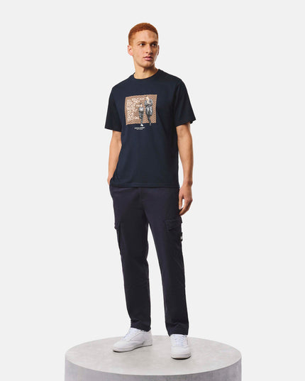 Weekend Offender Pater Graphic T-Shirt Navy