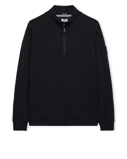 Weekend Offender Kraviz Quarter Zip Sweater Black