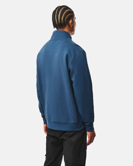 Weekend Offender Kraviz Quarter Zip Sweater Lagoon