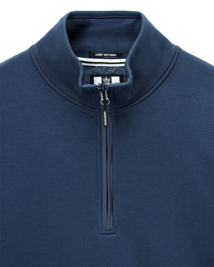 Weekend Offender Kraviz Quarter Zip Sweater Lagoon