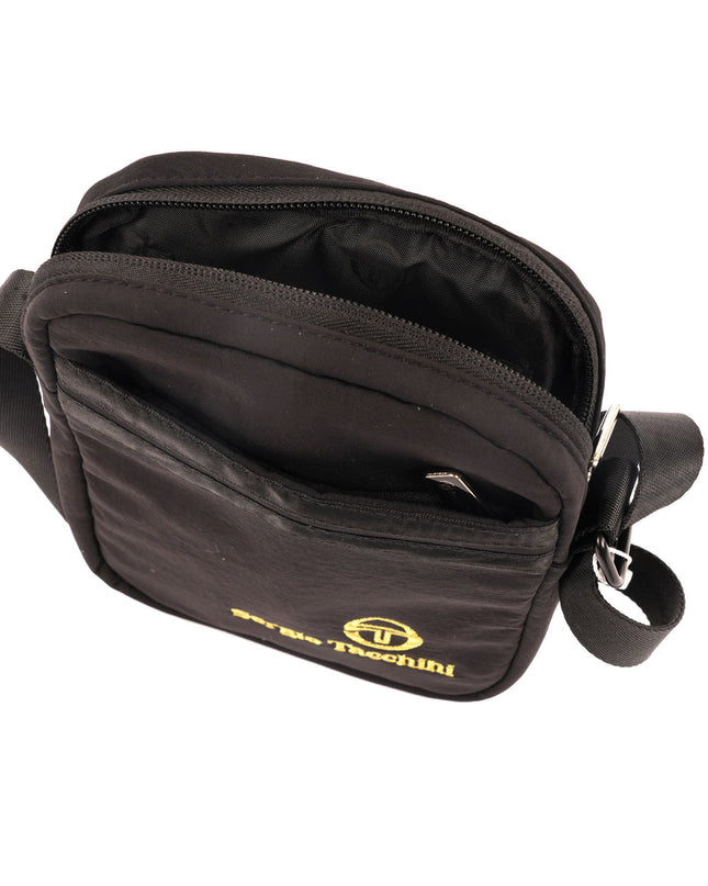 Sergio Tacchini Sarchi Small Cross Body Bag in Black & Gold