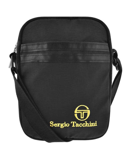Sergio Tacchini Sarchi Small Cross Body Bag in Black & Gold