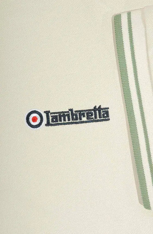 Lambretta Twin Tipped Polo in Tofu - 097