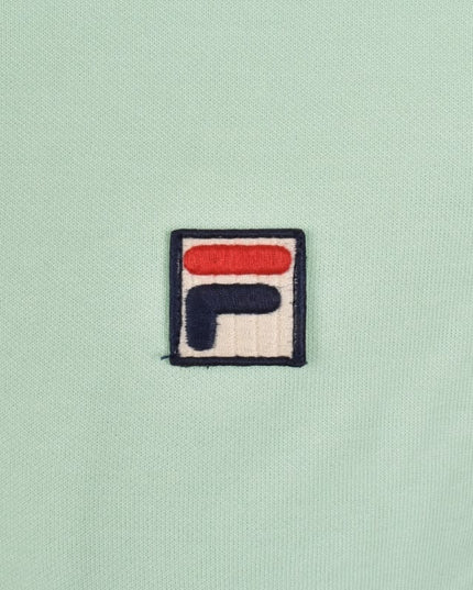 Fila Vintage Settanta Retro 70s Borg Track Top in Mint Green