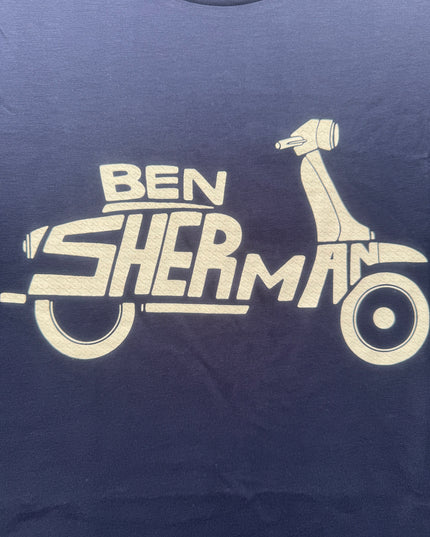 Ben Sherman Brand Scooter Tee Dark Navy