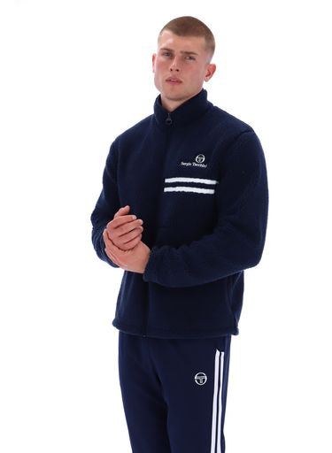 Sergio Tacchini New Supermac Borg Fleece Maritime Blue