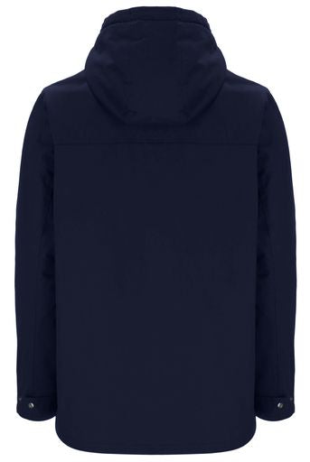 Sergio Tacchini Weaver Hooded Field Jacket Maritime Blue