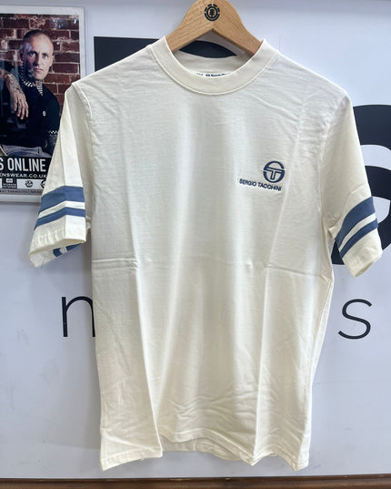 Sergio Tacchini Frankie Tee Gardenia/Vintage Indigo