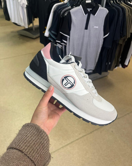 Sergio Tacchini Venezia Trainers White/Rose