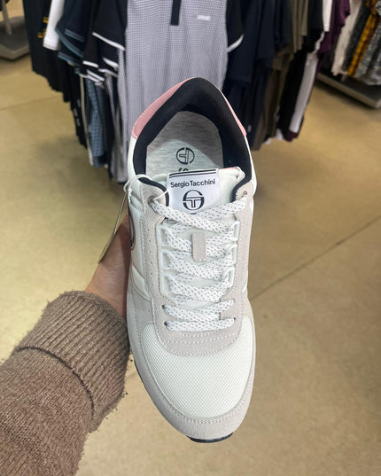 Sergio Tacchini Venezia Trainers White/Rose