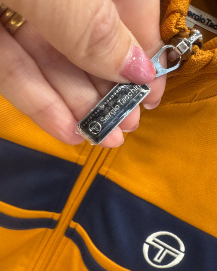 Sergio Tacchini Damarindo Track Top Pumpkin Spice/Navy - 569 Raw Menswear