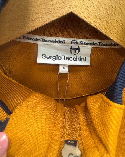 Sergio Tacchini Damarindo Track Top Pumpkin Spice/Navy - 569 Raw Menswear