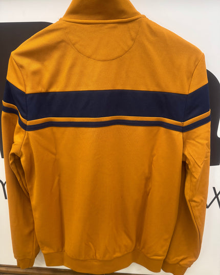 Sergio Tacchini Damarindo Track Top Pumpkin Spice/Navy - 569 Raw Menswear