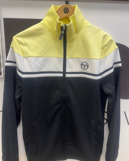 Sergio Tacchini Damarindo Track Top Yellow/White/Black - 543 Raw Menswear