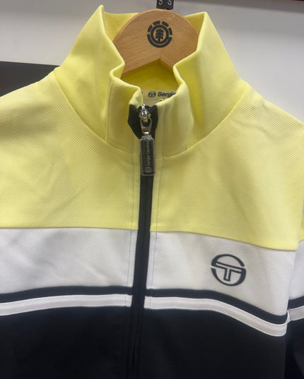Sergio Tacchini Damarindo Track Top Yellow/White/Black - 543 Raw Menswear