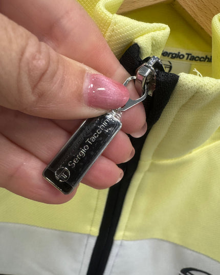 Sergio Tacchini Damarindo Track Top Yellow/White/Black - 543 Raw Menswear