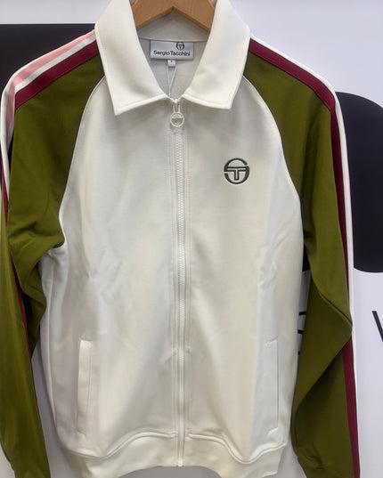Sergio Tacchini Renshaw Track Top Gardenia/Avocado