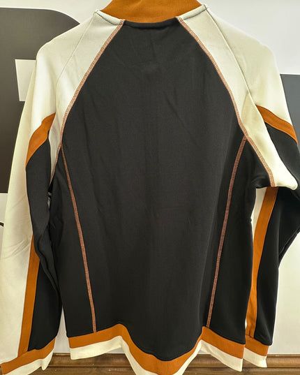 FILA Eliot Retro Track Top Black/Gardenia/Pumpkin Spice - 482 Raw Menswear