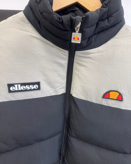 Ellesse Nebula Padded Jacket Black/Taupe - 636 Raw Menswear