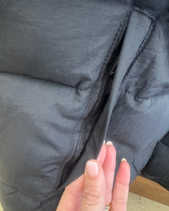 Ellesse Nebula Padded Jacket Black/Taupe - 636 Raw Menswear