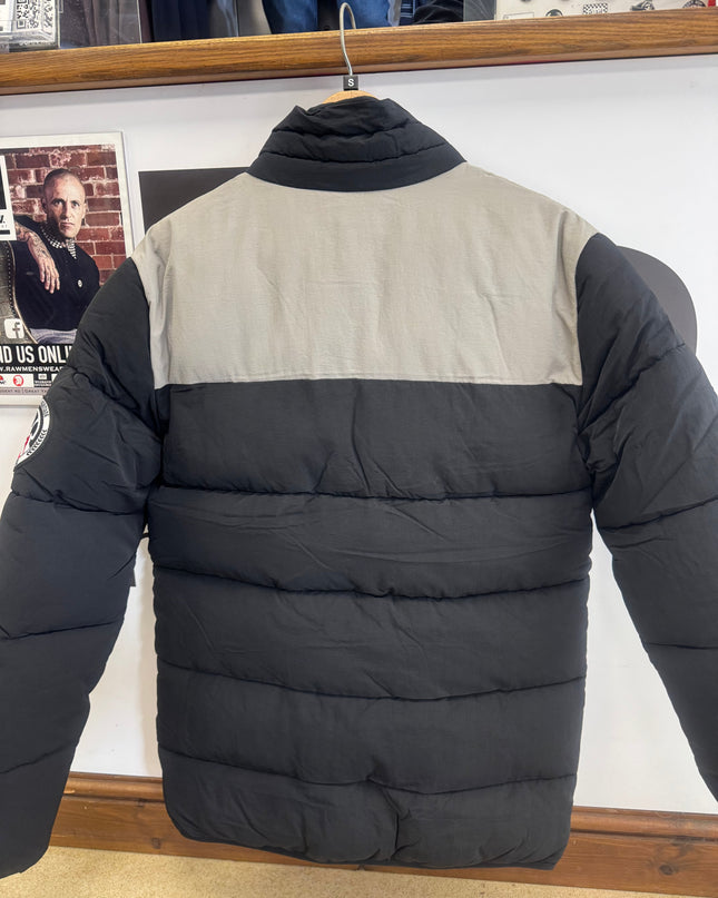 Ellesse Nebula Padded Jacket Black/Taupe - 636 Raw Menswear