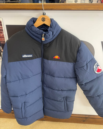 Ellesse Nebula Padded Jacket Navy/Black - 676 Raw Menswear