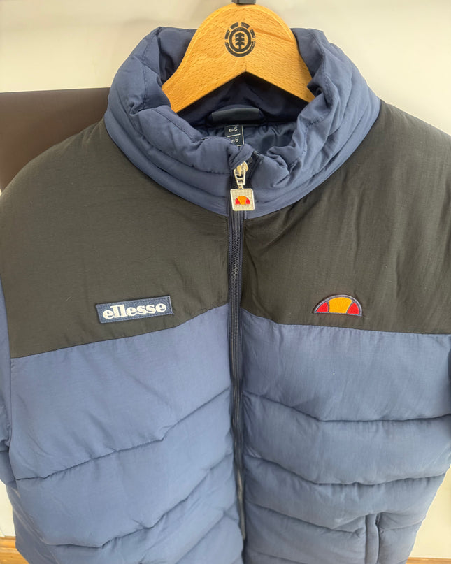 Ellesse Nebula Padded Jacket Navy/Black - 676 Raw Menswear