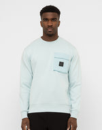 Carica l&#39;immagine nel visualizzatore di Gallery, Marshall Artist Nevado Crew Neck Sweater Sky Blue - 471
