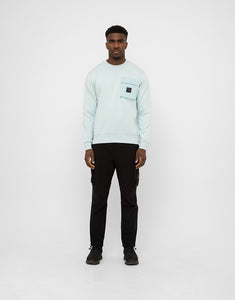 Marshall Artist Nevado Crew Neck Sweater Sky Blue - 471