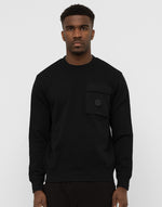 Lade das Bild in den Galerie-Viewer, Marshall Artist Nevado Crew Neck Sweater Black - 470
