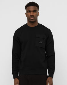 Marshall Artist Nevado Crew Neck Sweater Black - 470