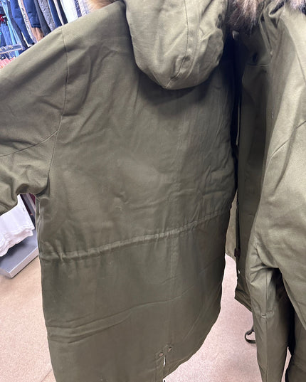 Lambretta Cotton Canvas Parka Khaki