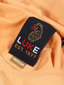 LUKE Traff Core Crew Tee Apricot - Raw Menswear