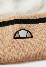 Carica l&#39;immagine nel visualizzatore di Gallery, Ellesse Zando Beanie Hat Beige/White
