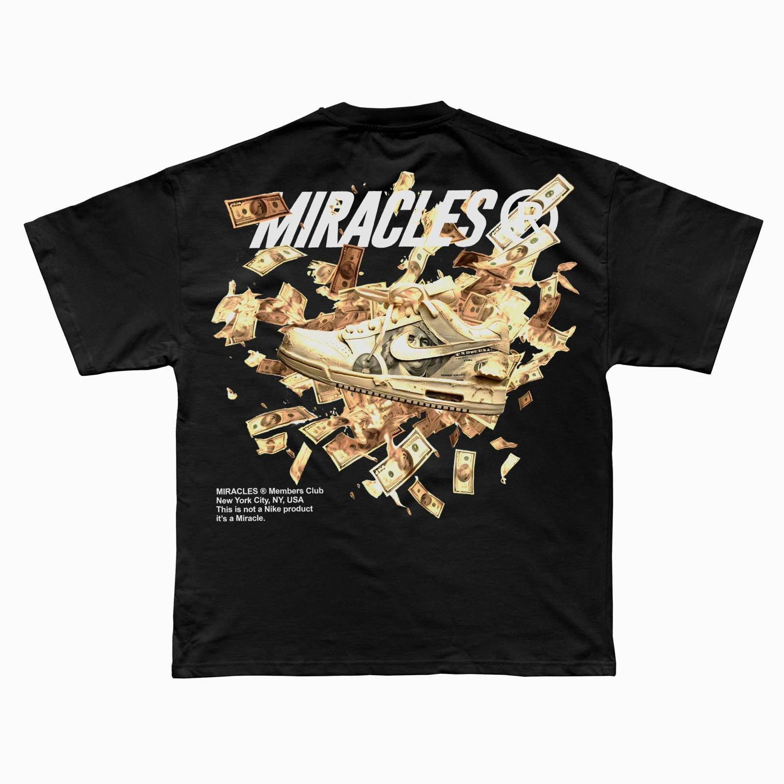 Miracles 100 Dollar Tee Black - 149