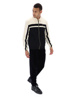 Load image into Gallery viewer, FILA Bill Track Top With Gold Trim Black - Raw Menswear
