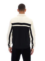 Load image into Gallery viewer, FILA Bill Track Top With Gold Trim Black - Raw Menswear
