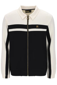 FILA Bill Track Top With Gold Trim Black - Raw Menswear