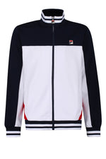 Lade das Bild in den Galerie-Viewer, FILA Tiebreaker Funnel Neck Track Top Jacket Navy/Red/White - 580
