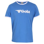 Lade das Bild in den Galerie-Viewer, Gola Classic Printed Logo Ringer Tee Blue with white trim - 398
