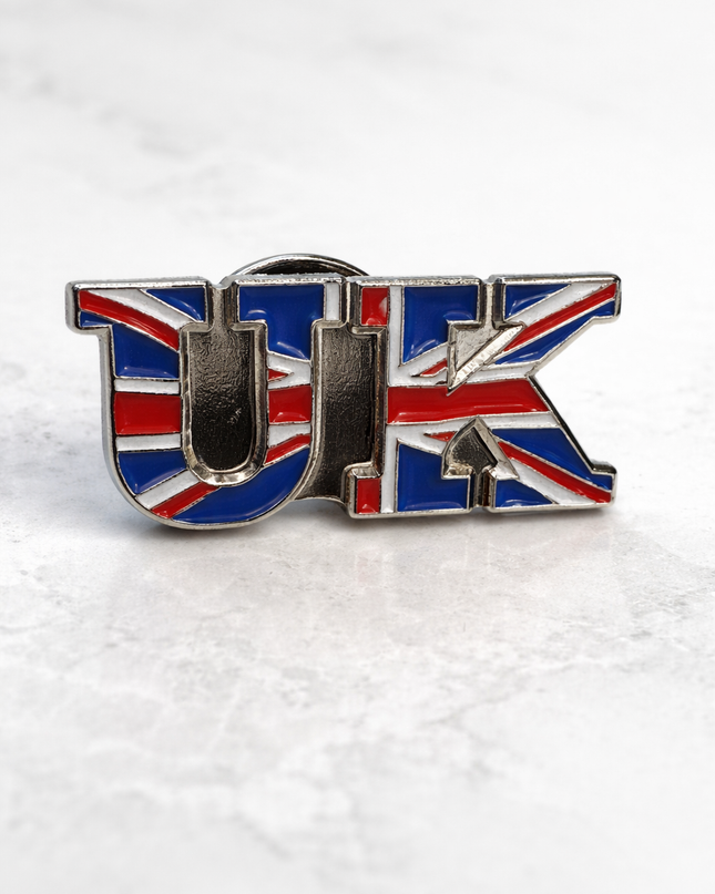 UK Union Jack Pin Badge