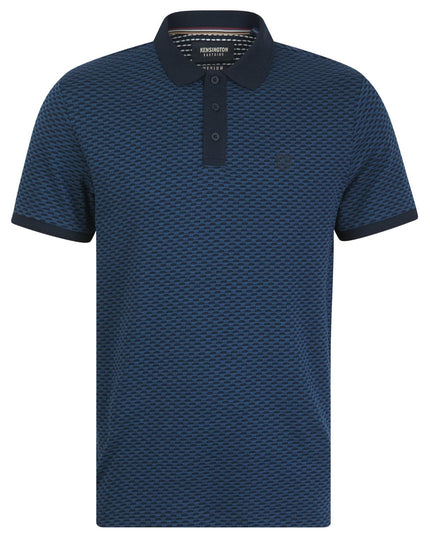 Tokyo Laundry Jacquard Polo Navy - 074