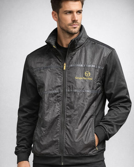 Sergio Tacchini Cassio Track Top Black/Gold - 585