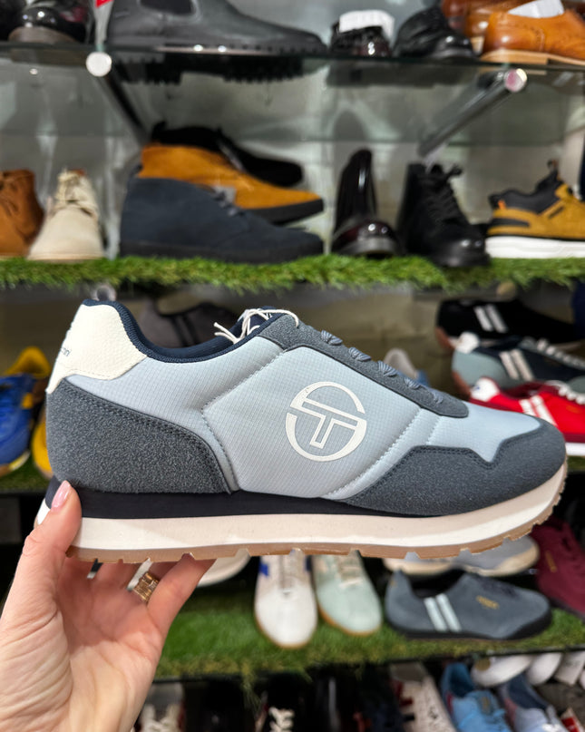 Sergio Tacchini Mile Mix Trainers Vintage Indigo Skyway/Navy/White - 1166